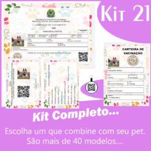 🛡️ Kit Identifica Pet Premium: A Proteção que seu Melhor Amigo Merece! ( Download PDF )